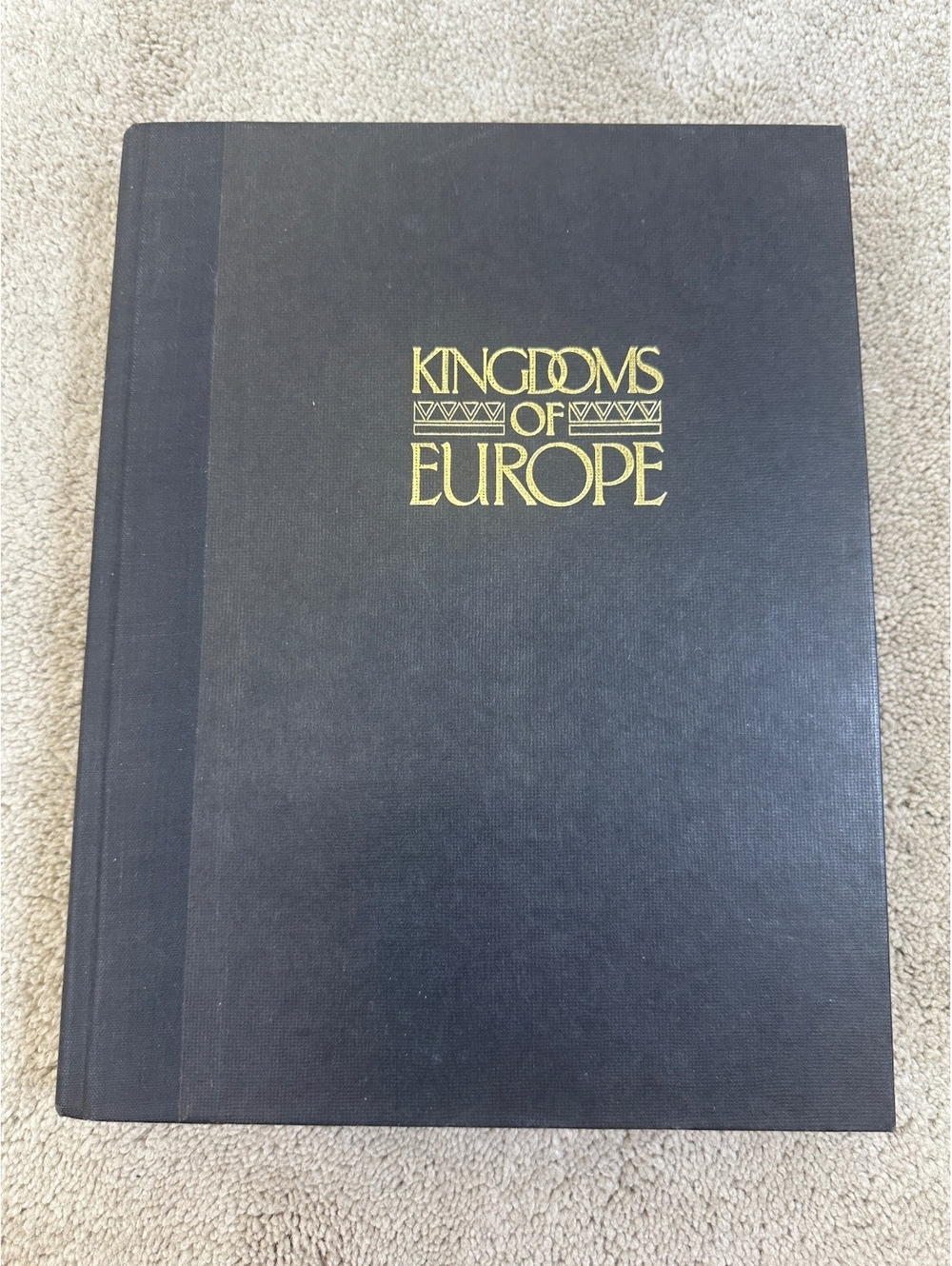 VTG 1982 Kingdoms Of Europe Gene Gurney Illustrated Encyclopedia Hardcover